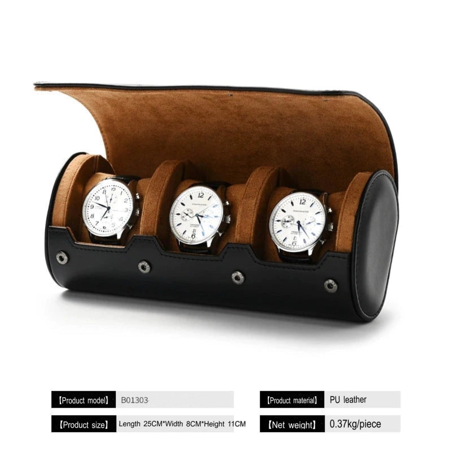 Watch Storage Box, Watch Box, Dustproof, Portable, Travel, Leather Watch, Quartz Watch, Storage Box