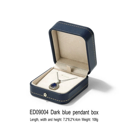 High-end Engagement Ring Box, Necklace, Bracelet, Jewelry Storage Box, Gift Jewelry Box, Three Gold Storage Box