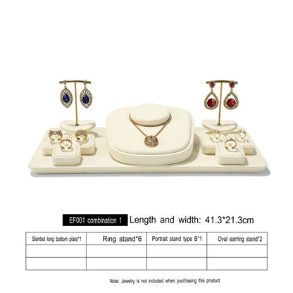 Luxury Jewelry Display Props, Rings, Necklaces, Earrings, Jewelry Counter Display Racks, Light Luxury Jewelry Display