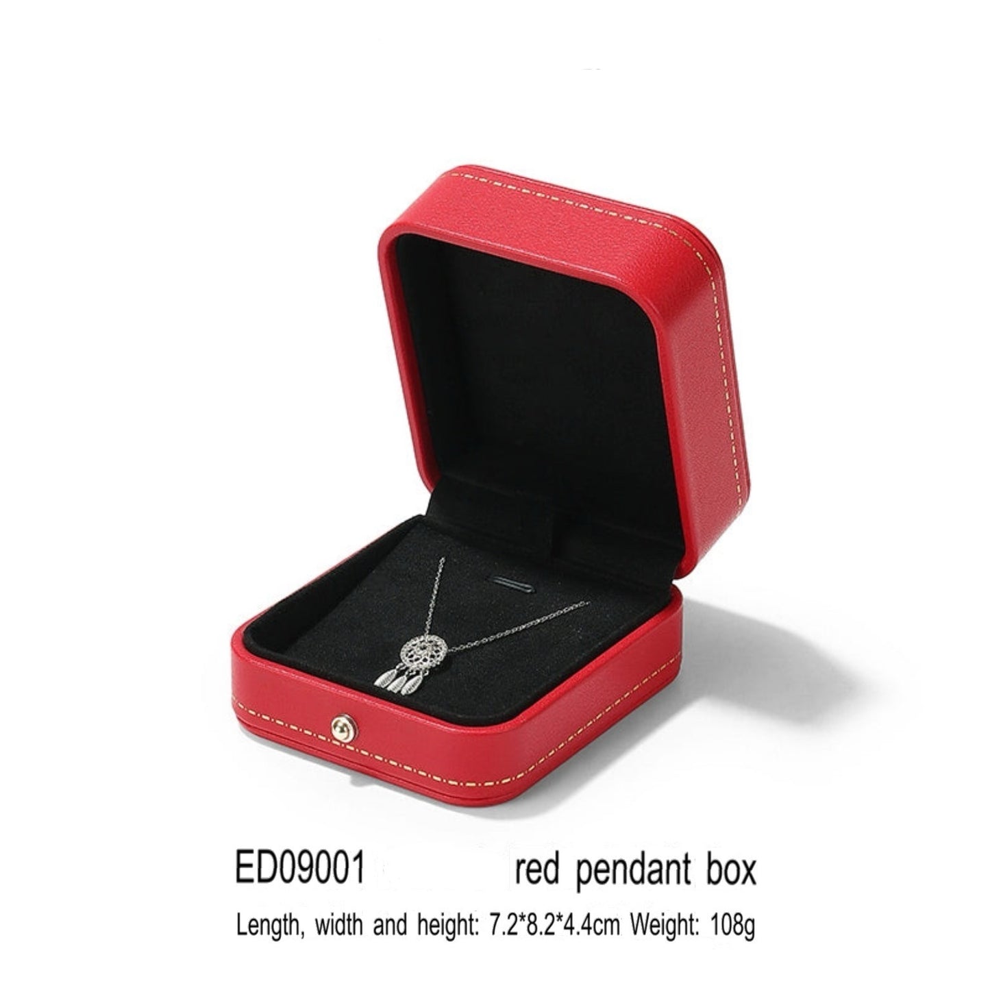 High-end Engagement Ring Box, Necklace, Bracelet, Jewelry Storage Box, Gift Jewelry Box, Three Gold Storage Box