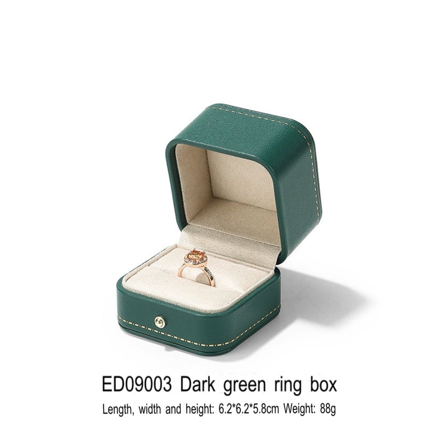 High-end Engagement Ring Box, Necklace, Bracelet, Jewelry Storage Box, Gift Jewelry Box, Three Gold Storage Box