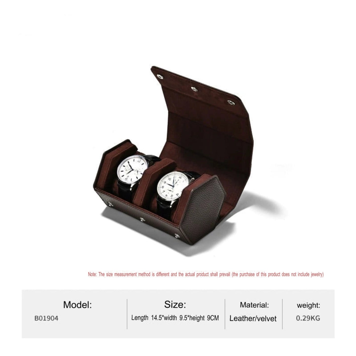 Watch Storage Box, Watch Box, Dustproof, Portable, Travel, Leather Watch, Quartz Watch, Storage Box