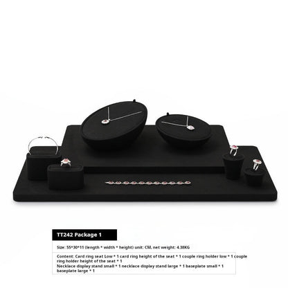 Jewelry window display, high-end rings, earrings, necklaces, jewelry display packaging - Jim Display