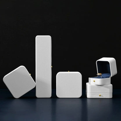 Ring box high-end jewelry box earrings necklace bracelet packaging box jewelry storage gift box