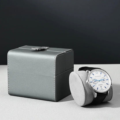 Watch box PU leather portable folio watch storage box watch box watch box travel case watch packaging box