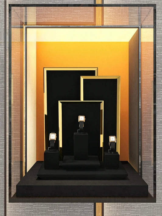 High-end watch display, light luxury watch display stand, counter display watch display props