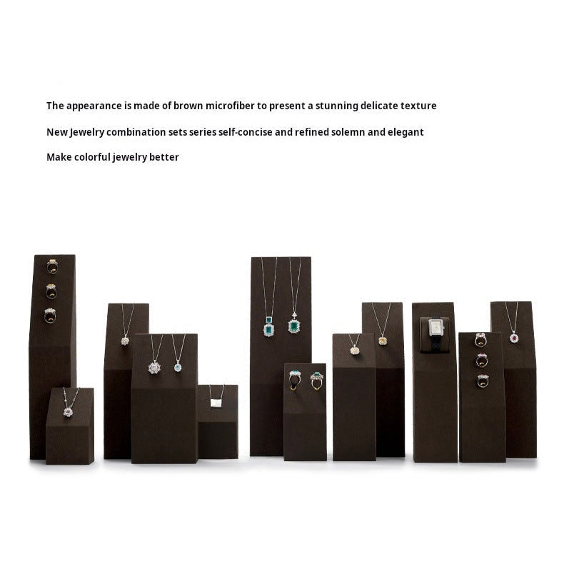 Jewelry display shelves, high-end rings, watches, necklaces, counters, window displays, jewelry display props