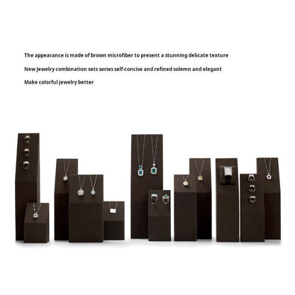 Jewelry display shelves, high-end rings, watches, necklaces, counters, window displays, jewelry display props