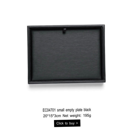 Light Luxury Jewelry, Tray Jewelry, Look, Pallet, Necklace, Ring, Earring, Bracelet, Display Plate, Counter Jewelry Display