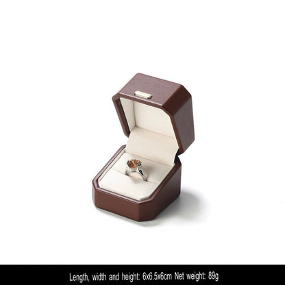 Jewelry box storage box pendant necklace packaging box bracelet box proposal ring box jewelry packaging