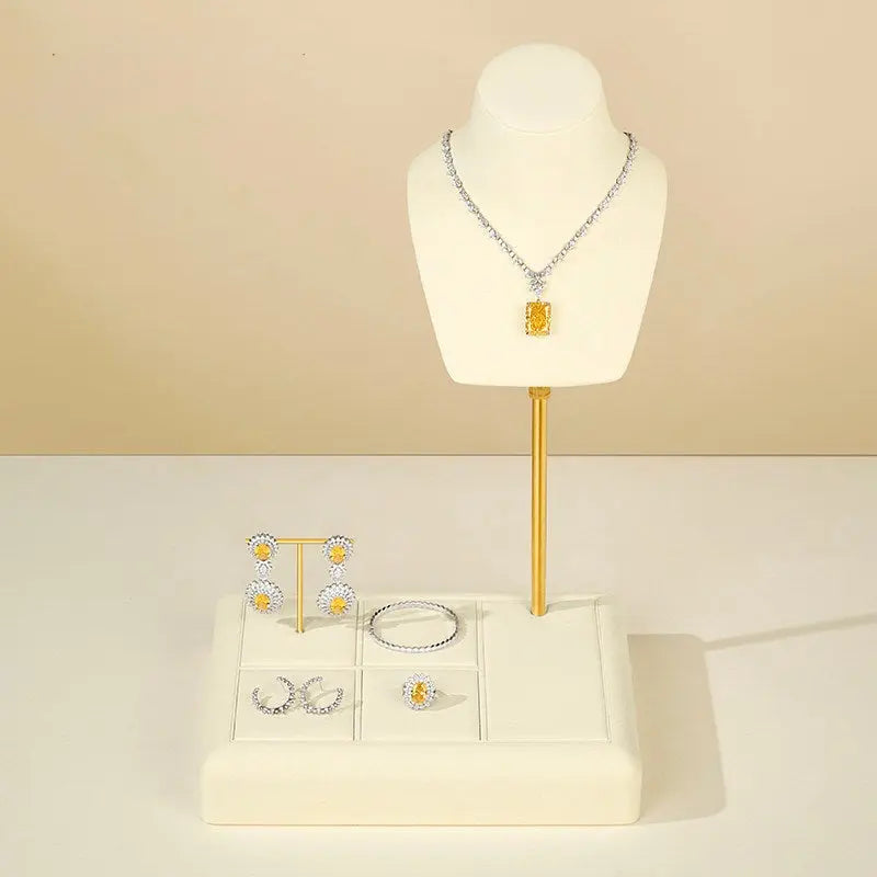 Jewelry display stand multifunctional necklace ring earrings jewelry combination display props jewelry packaging jewelry showcase organizer Jim Display