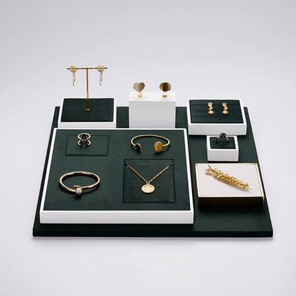 High-end jewelry display rack light luxury rings, bracelets, necklaces, earrings, counter jewelry display props