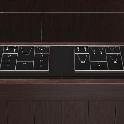 Jewelry Ring Display Rack Stud Necklace Storage Bracelet Display Counter Jewelry Display Tray