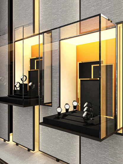 High-end watch display, light luxury watch display stand, counter display watch display props