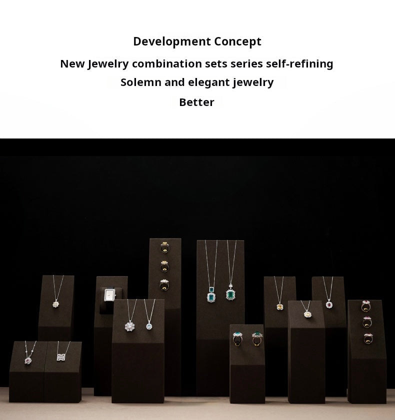Jewelry display shelves, high-end rings, watches, necklaces, counters, window displays, jewelry display props