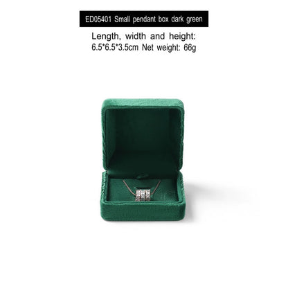 Luxury Ring Box, Marriage Proposal Pair, Diamond Ring Box, Valentine's Day Gift Box, Necklace Box, Bracelet Bracelet Box, Flannel