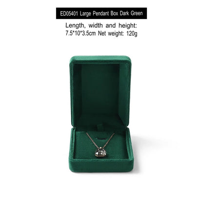 Luxury Ring Box, Marriage Proposal Pair, Diamond Ring Box, Valentine's Day Gift Box, Necklace Box, Bracelet Bracelet Box, Flannel