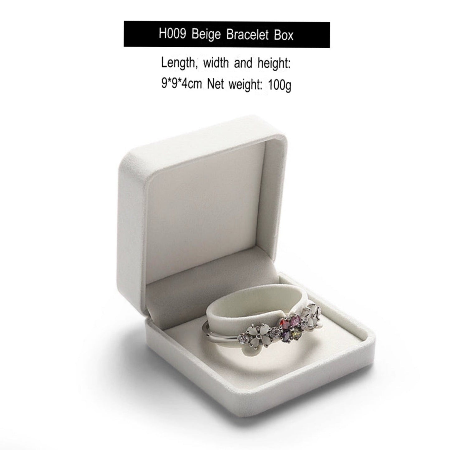 [Clearance] Flannel ring box pink necklace bracelet box earrings stud small delicate wrapping gift box
