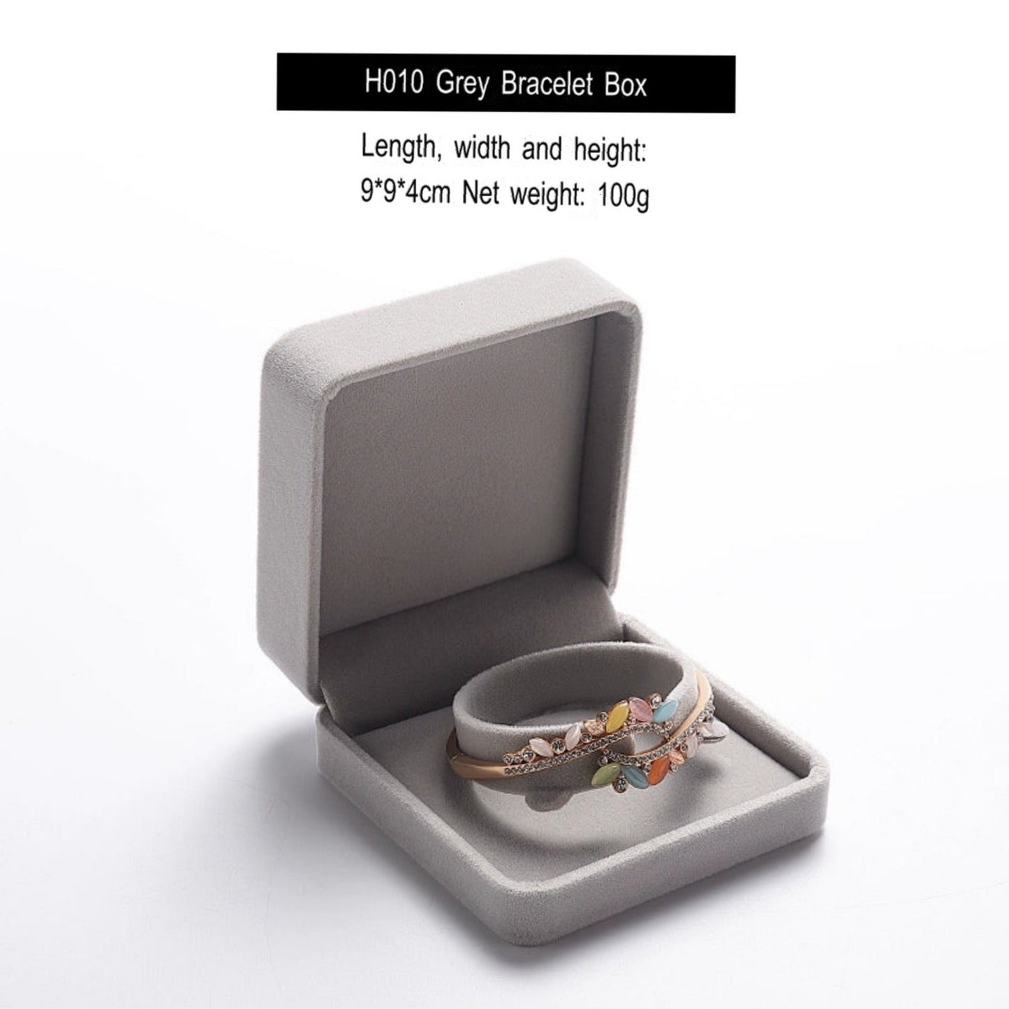 [Clearance] Flannel ring box pink necklace bracelet box earrings stud small delicate wrapping gift box