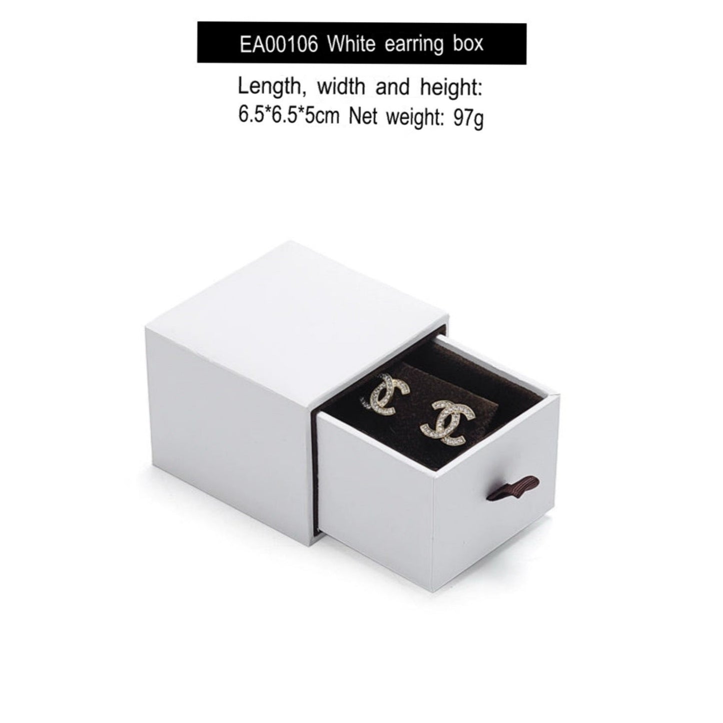[Clearance] draw-type ring box, paper bracelet, necklace, stud earring, jewelry storage box