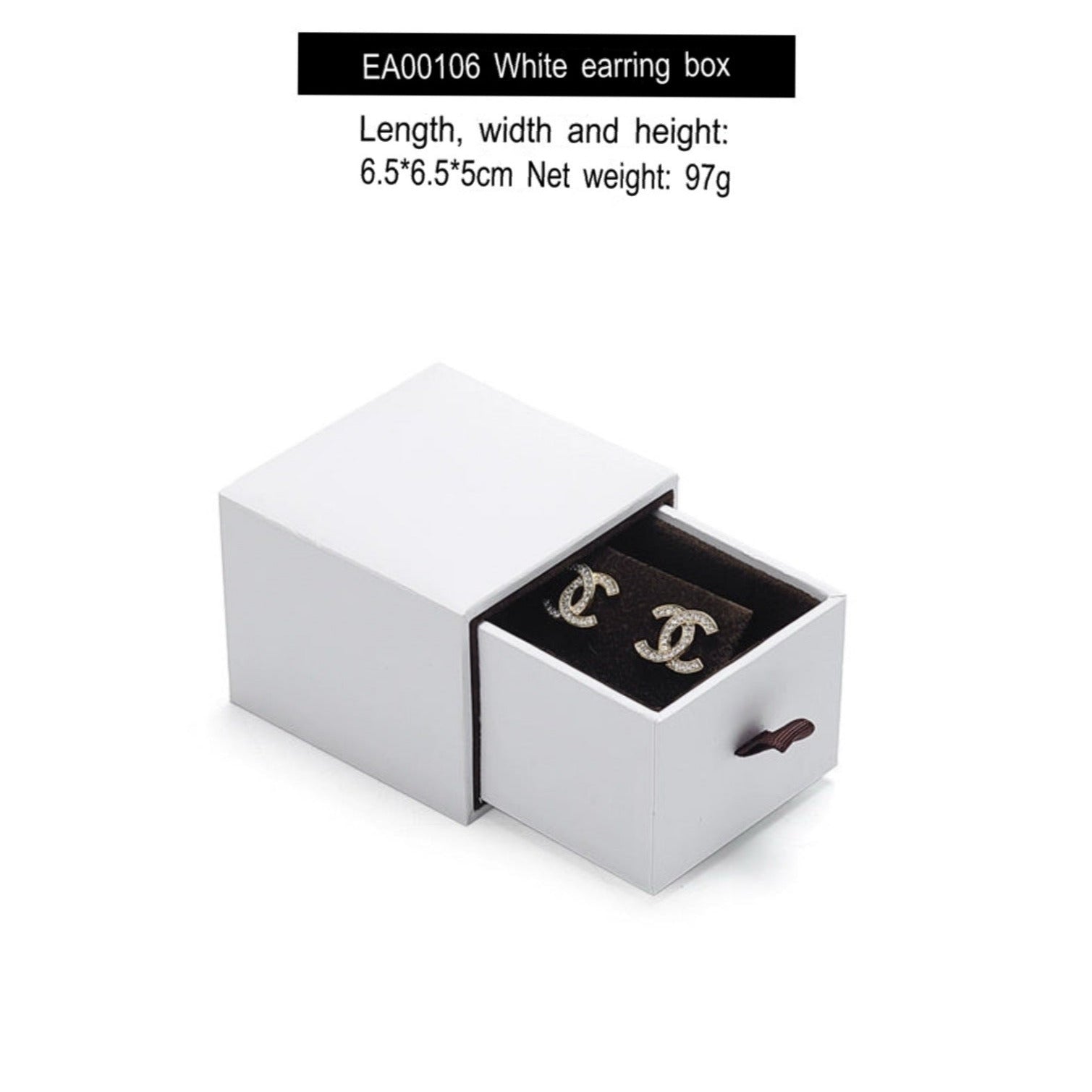 [Clearance] draw-type ring box, paper bracelet, necklace, stud earring, jewelry storage box