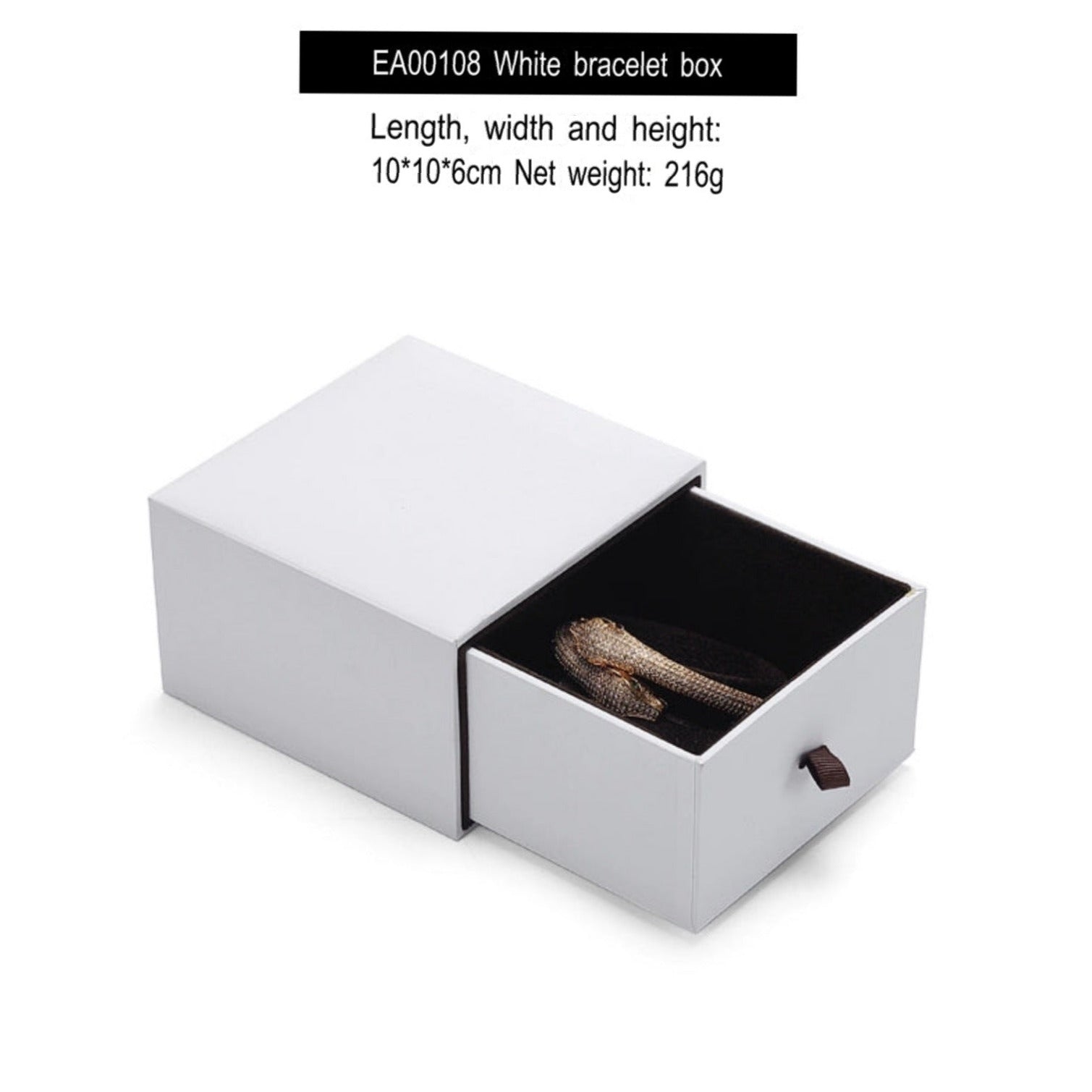 [Clearance] draw-type ring box, paper bracelet, necklace, stud earring, jewelry storage box