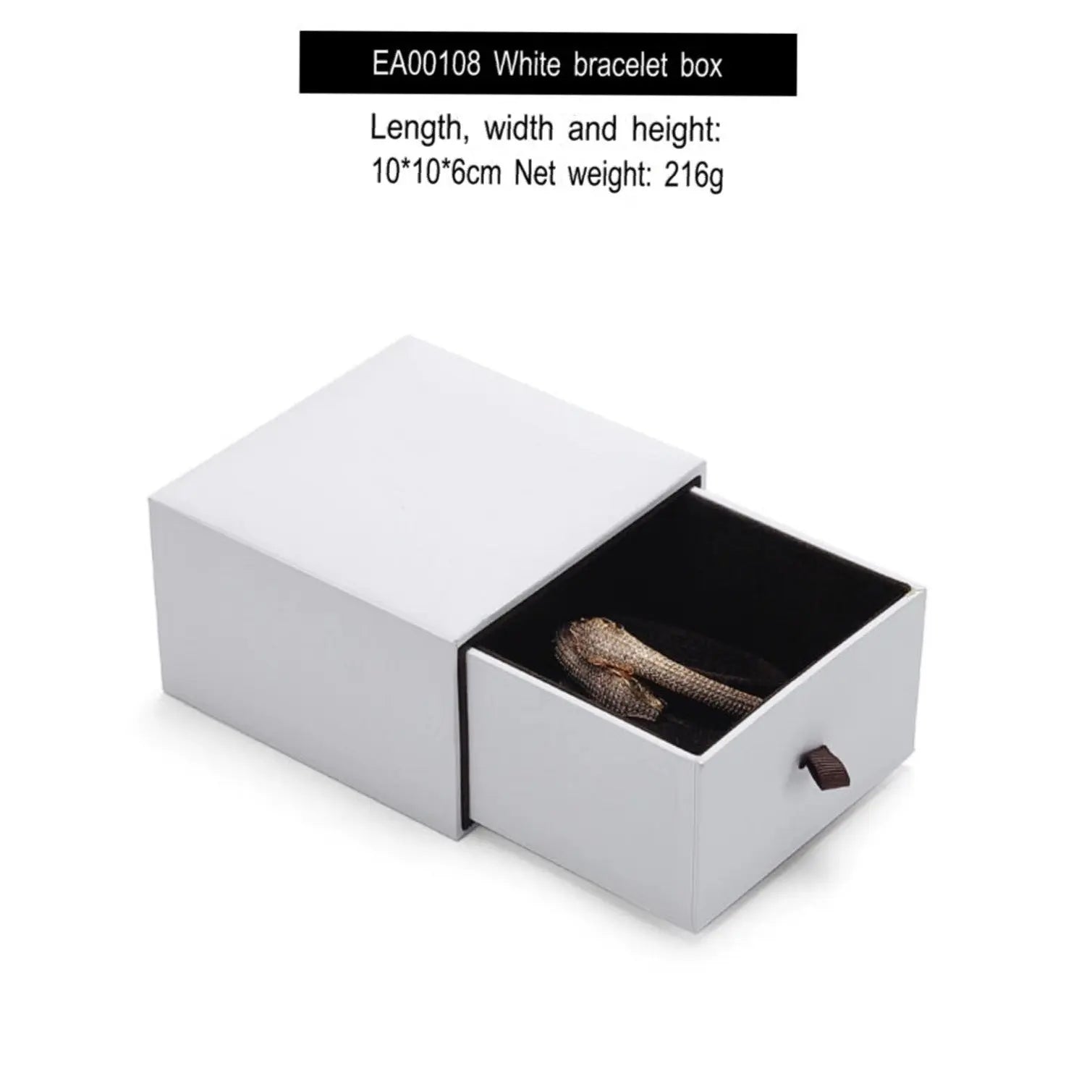 [Clearance] draw-type ring box, paper bracelet, necklace, stud earring, jewelry storage box Jim Display