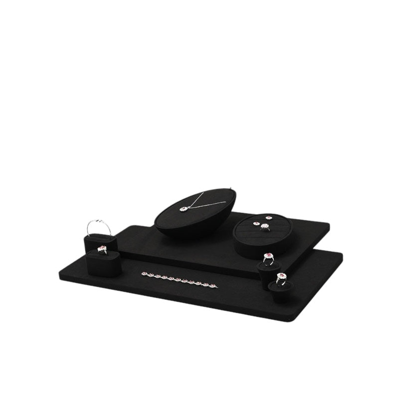 Jewelry window display, high-end rings, earrings, necklaces, jewelry display packaging - Jim Display