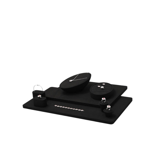 Jewelry window display, high-end rings, earrings, necklaces, jewelry display packaging - Jim Display