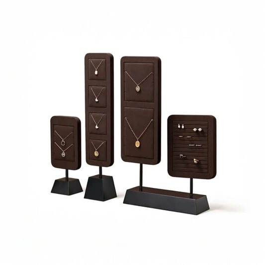 Jewelry display props, microfiber rings, earrings, necklace display, jewelry, jewelry display stands - Jim Display