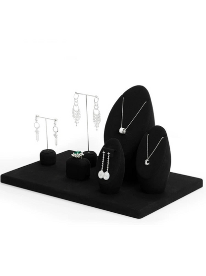 Jewelry display stand necklace earrings ring jewelry display props counter high-end jewelry display