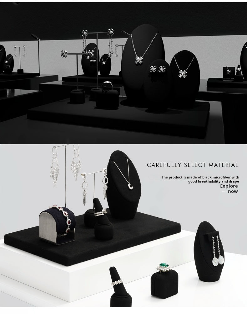 Jewelry display stand necklace earrings ring jewelry display props counter high-end jewelry display