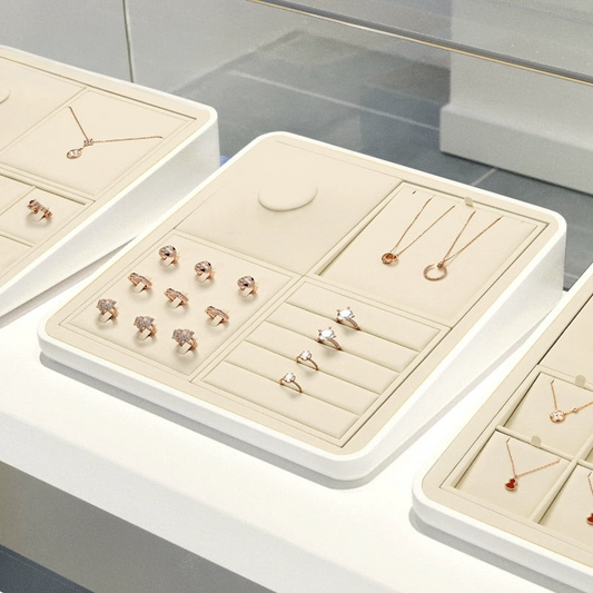High Jewelry Display Props Necklace Ring Earrings Jewelry Tray Counter Jewelry Display Stand