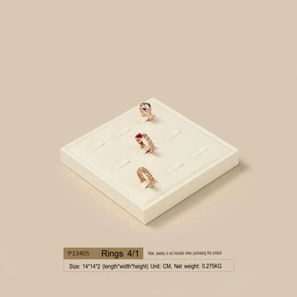 High Jewelry Display Props Necklace Ring Earrings Jewelry Tray Counter Jewelry Display Stand