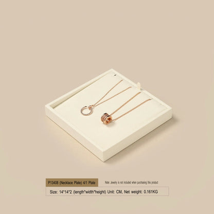 High Jewelry Display Props Necklace Ring Earrings Jewelry Tray Counter Jewelry Display Stand