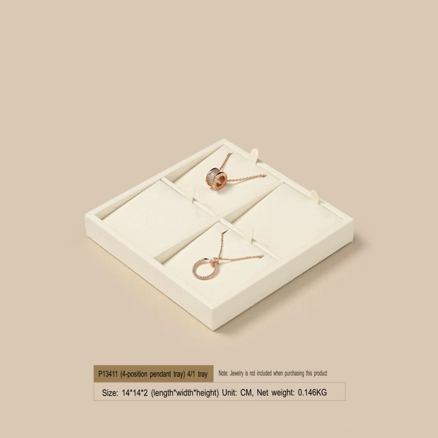 High Jewelry Display Props Necklace Ring Earrings Jewelry Tray Counter Jewelry Display Stand