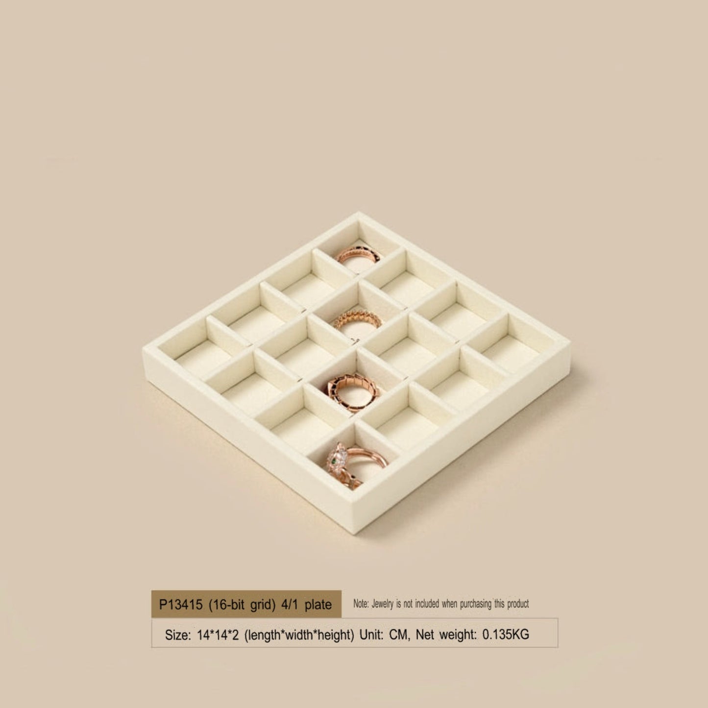 High Jewelry Display Props Necklace Ring Earrings Jewelry Tray Counter Jewelry Display Stand