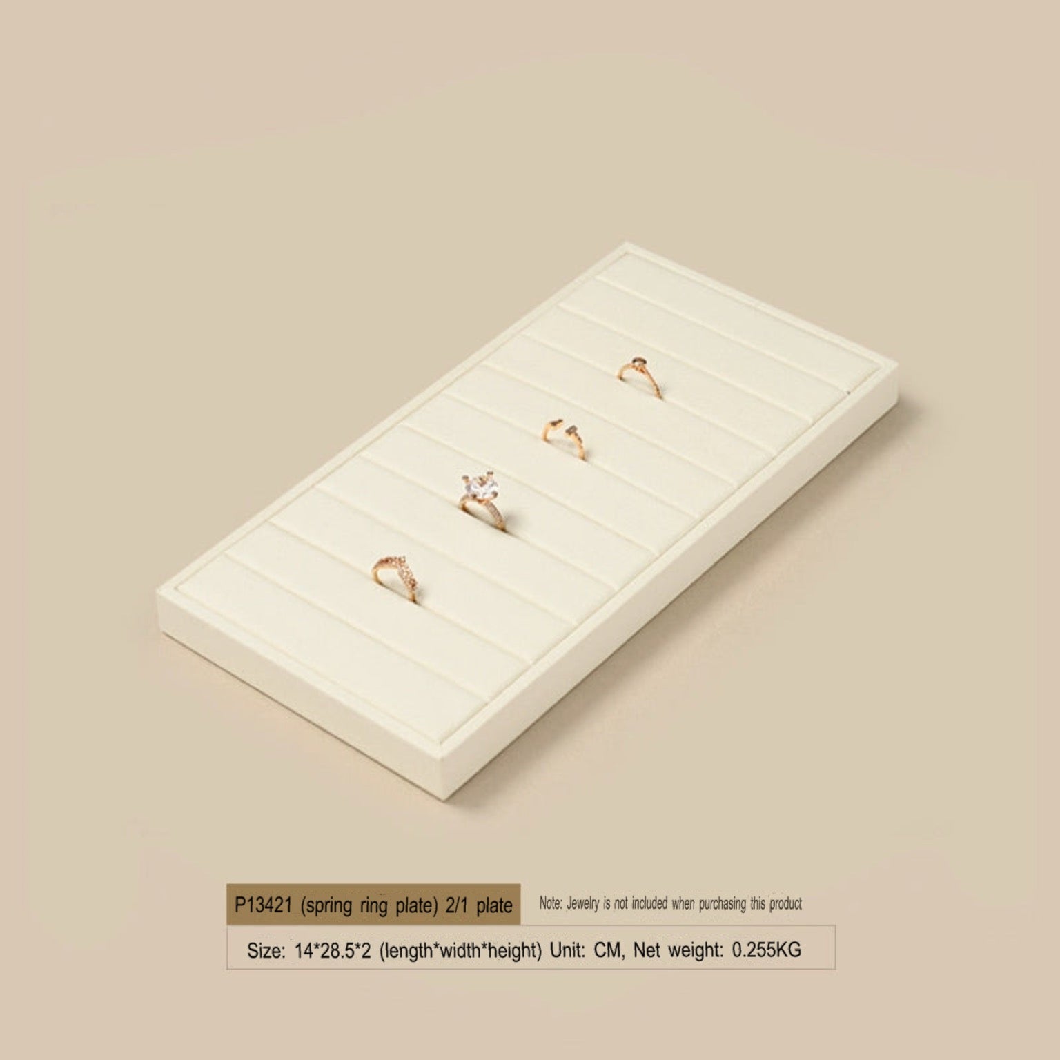 High Jewelry Display Props Necklace Ring Earrings Jewelry Tray Counter Jewelry Display Stand