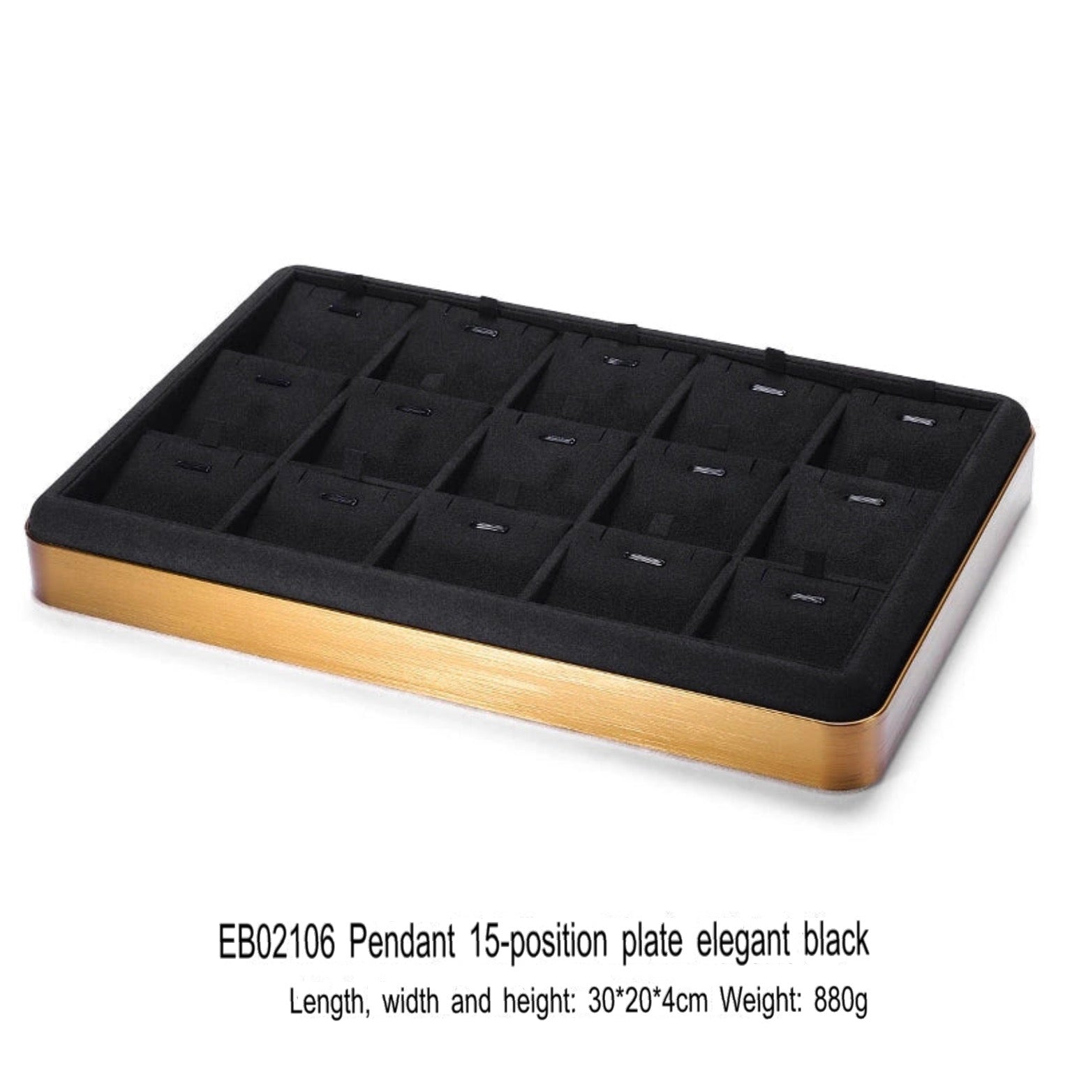 Jewelry display plate, metal gold jewelry tray, ring, necklace, bracelet, jade, multi-purpose jewelry storage, look at the pallet