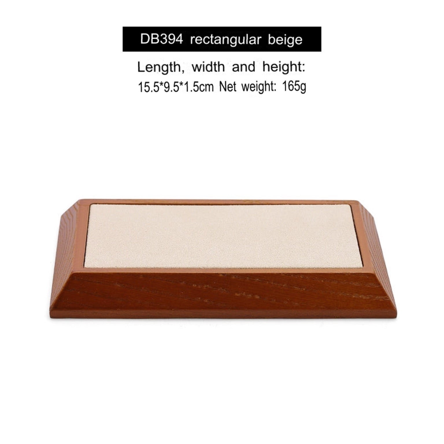 Light Luxury Solid Wood Jewelry Display Props, Rings, Necklaces, Ear Accessories, Storage Trays, Counter Toy Jewelry Trays