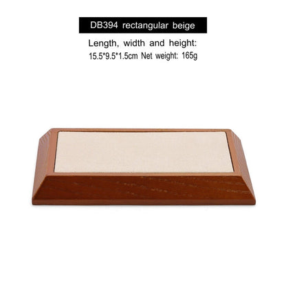 Light Luxury Solid Wood Jewelry Display Props, Rings, Necklaces, Ear Accessories, Storage Trays, Counter Toy Jewelry Trays