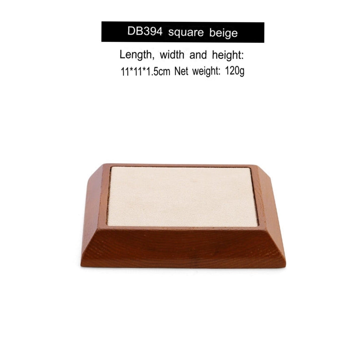 Light Luxury Solid Wood Jewelry Display Props, Rings, Necklaces, Ear Accessories, Storage Trays, Counter Toy Jewelry Trays