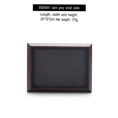 Light Luxury Solid Wood Jewelry Display Props, Rings, Necklaces, Ear Accessories, Storage Trays, Counter Toy Jewelry Trays