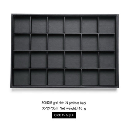 Light Luxury Jewelry, Tray Jewelry, Look, Pallet, Necklace, Ring, Earring, Bracelet, Display Plate, Counter Jewelry Display