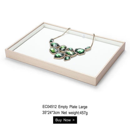 Light Luxury Jewelry, Tray Jewelry, Look, Pallet, Necklace, Ring, Earring, Bracelet, Display Plate, Counter Jewelry Display