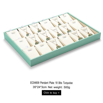 Light Luxury Jewelry, Tray Jewelry, Look, Pallet, Necklace, Ring, Earring, Bracelet, Display Plate, Counter Jewelry Display