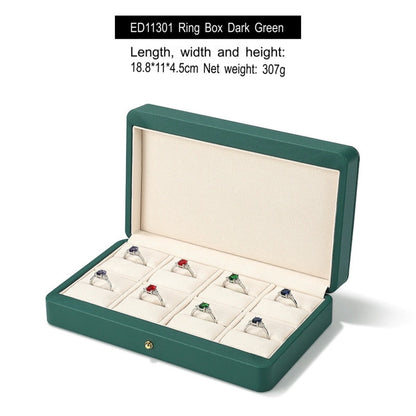 Light Luxury Jewelry Storage Box, PU Leather, Magnetic Ring Storage Box, Necklace Pendant, Jewelry Box, Jewelry Storage Box