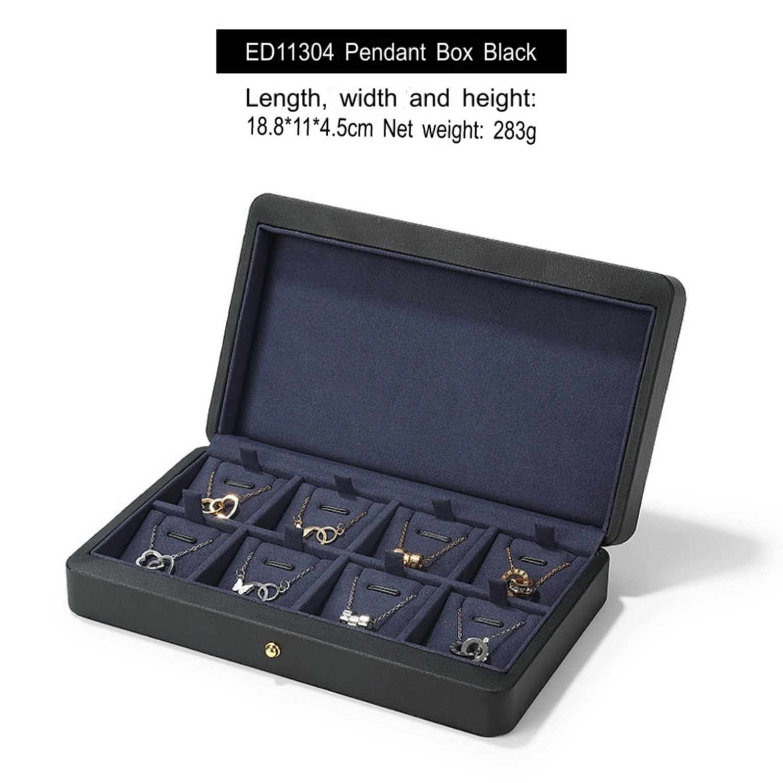 Light Luxury Jewelry Storage Box, PU Leather, Magnetic Ring Storage Box, Necklace Pendant, Jewelry Box, Jewelry Storage Box