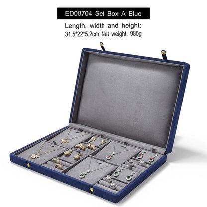Light Luxury Jewelry Storage Box, Necklace Ring, Earrings, Bracelet Bracelet Box, Set Box, Jewelry Storage Box