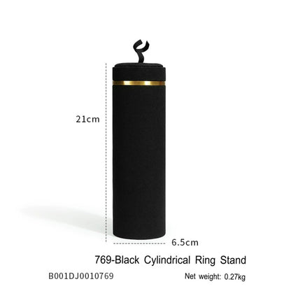 Black Premium jewellery window display props